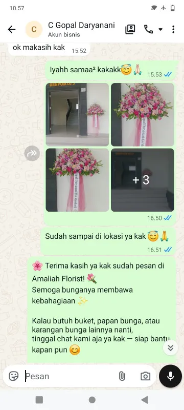 Pengiriman Karangan Bunga Gununglarang Salem